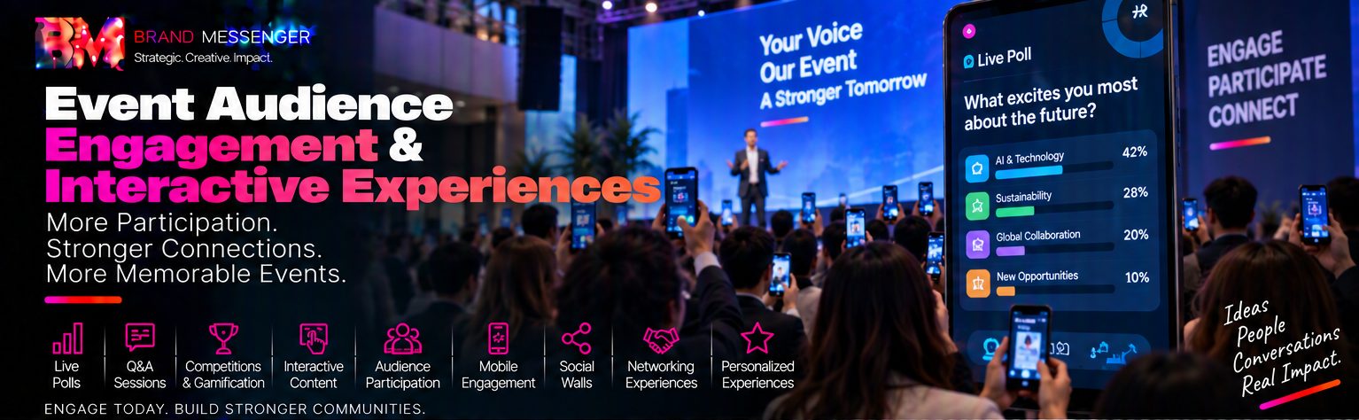 Event Audience Engagement & Interactive Experiences