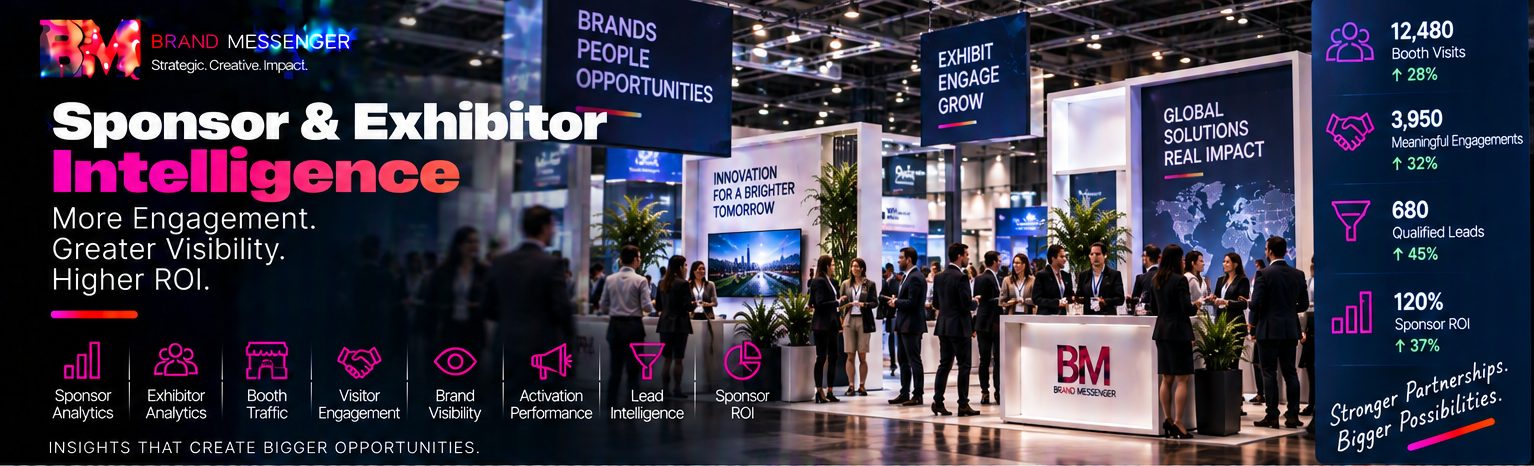 Sponsor and exhibitor intelligence