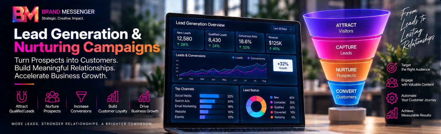 Lead Generation & Nurturing Campaigns