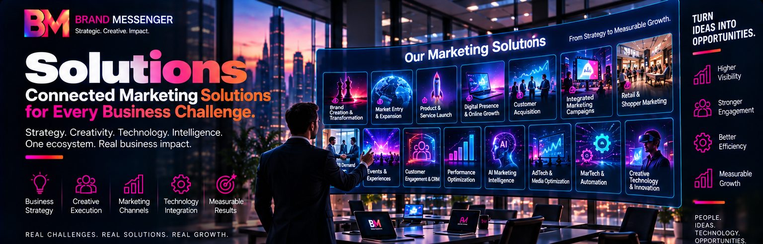 Brand Messenger connected marketing solutions for business growth